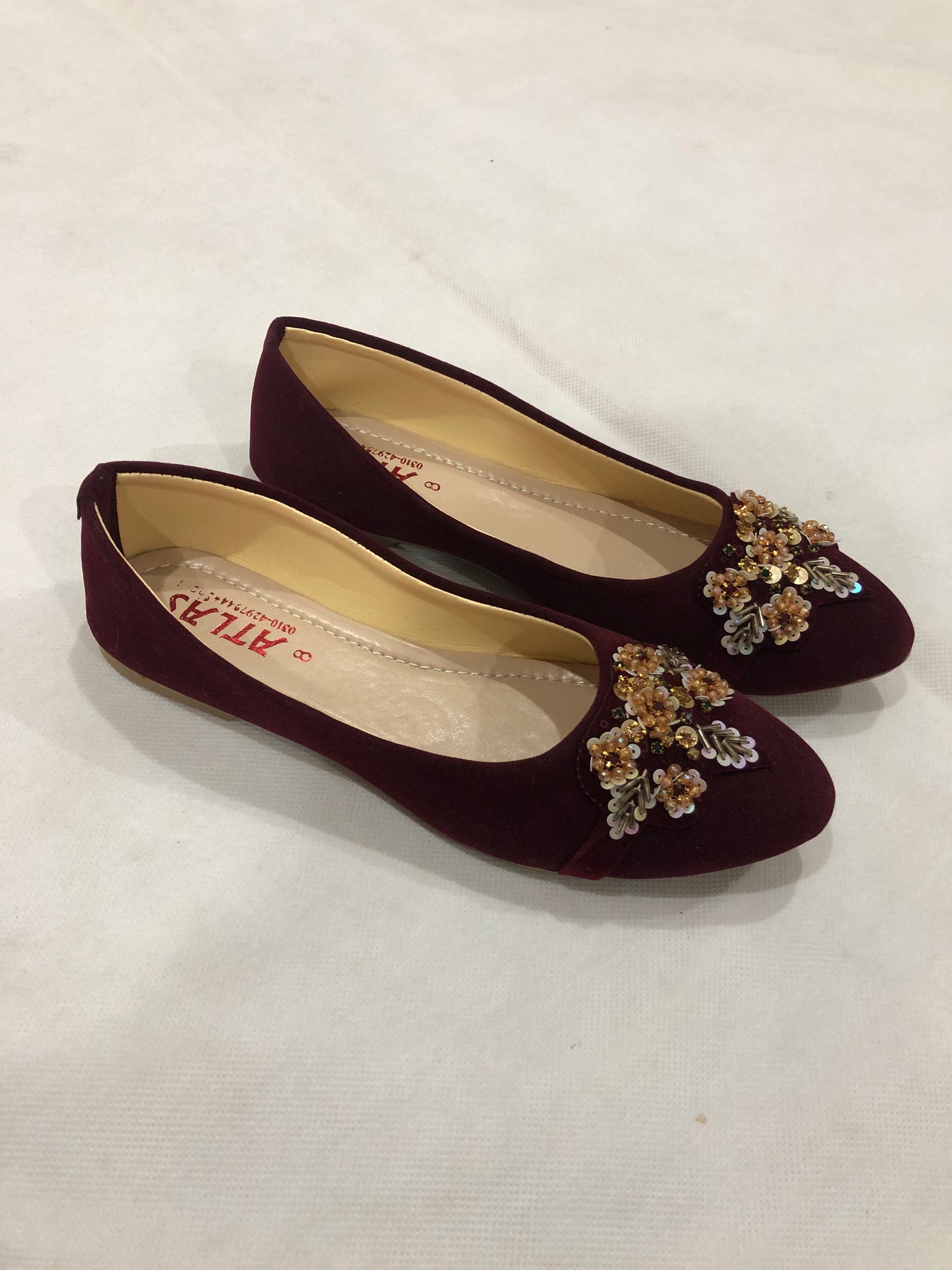 MM70-POSH PUMPS (embroidered)