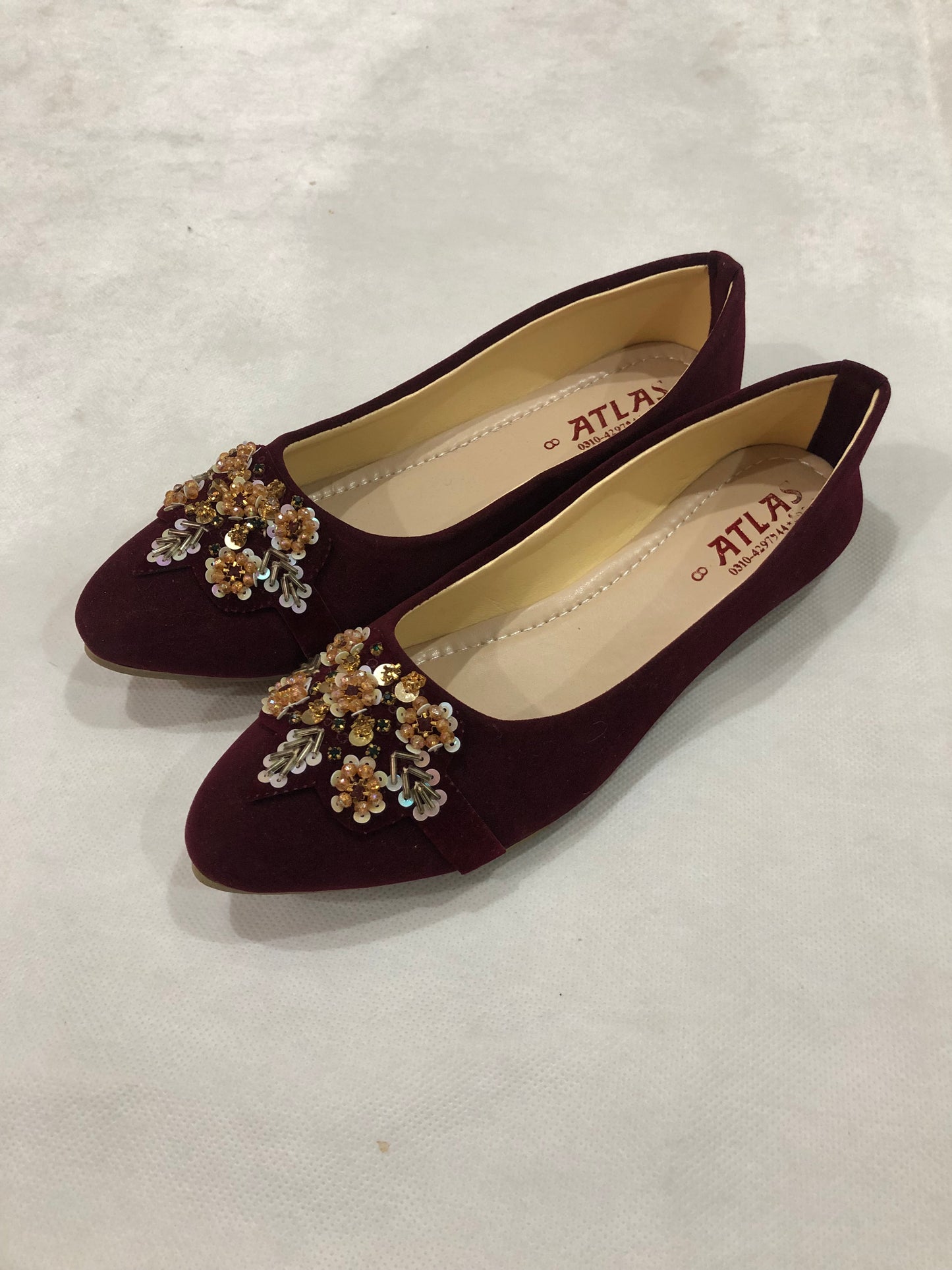 MM70-POSH PUMPS (embroidered)